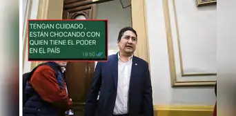 Revelan que Vladimir Cerrón amenazó a funcionarios para evitar ser capturado: "Él está protegido" Revelan que Vladimir Cerrón amenazó a funcionarios para evitar ser capturado: "Él está protegido"