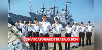 Marina de Guerra del Perú ofrece empleos con sueldos de más de S/6.000 en el Callao: LINK para postular Marina de Guerra del Perú ofrece empleos con sueldos de más de S/6.000 en el Callao: LINK para postular