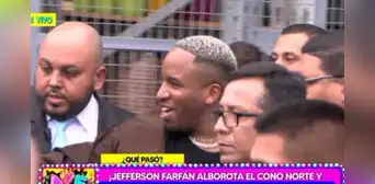 Jefferson Farfán causó alboroto al visitar repentinamente centro comercial en Lima Norte Jefferson Farfán causó alboroto al visitar repentinamente centro comercial en Lima Norte