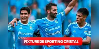 Fixture de Sporting Cristal en el Torneo Clausura: calendario del club rimense en la Liga 1 2024