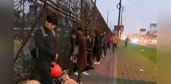 Independencia: alumnos de Senati se amanecen haciendo cola para matricularse por caída del sistema Independencia: alumnos de Senati se amanecen haciendo cola para matricularse por caída del sistema
