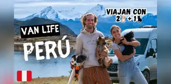 Familia petlover: europeos rescatan perro callejero en Perú y viajan por todo Sudamérica Familia petlover: europeos rescatan perro callejero en Perú y viajan por todo Sudamérica