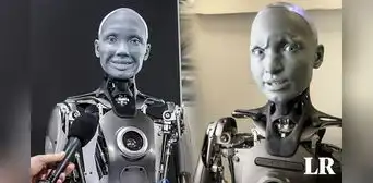 Ameca, el primer robot humanoide que se declara consciente y que advirtió sobre el control de la IA en el futuro Ameca, el primer robot humanoide que se declara consciente y que advirtió sobre el control de la IA en el futuro
