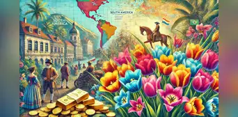 La flor que crece en Sudamérica y valía mucho más que el oro: arruinó la economía de un país europeo