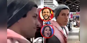 Patricio Parodi evade a reportero de ‘Amor y Fuego’ y evita responder a los comentarios de expareja Luciana Fuster