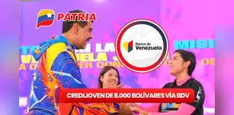 CrediJoven 2024: revisa cómo ACTIVAR el REGISTRO para recibir el préstamo de 8.000 bolívares CrediJoven 2024: revisa cómo ACTIVAR el REGISTRO para recibir el préstamo de 8.000 bolívares