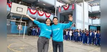Gianella Neyra y André Silva: Actores resaltan proyectos de escolares de Carabayllo Gianella Neyra y André Silva: Actores resaltan proyectos de escolares de Carabayllo
