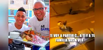 Dueño de Mi Barrunto, amigo de Christian Cueva, agrede a equipo de 'Magaly TV' que esperaba a Pamela Franco
