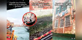 Turista visita Venecia y queda decepcionada al no parecerse a las fotos de internet: “Mis ahorros” Turista visita Venecia y queda decepcionada al no parecerse a las fotos de internet: “Mis ahorros”