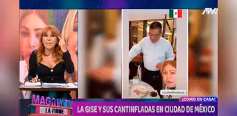 Magaly Medina quedó en shock tras peculiares comentarios de Gisela Valcárcel a un mesero en Ciudad de México Magaly Medina quedó en shock tras peculiares comentarios de Gisela Valcárcel a un mesero en Ciudad de México