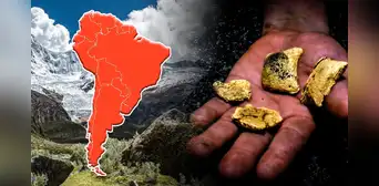 El país de Sudamérica con la principal fuente de minerales de todo el mundo: posee riqueza en oro, plata y cobre