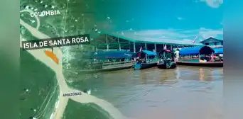 La Isla Santa Rosa, una joya fluvial del Amazonas que comparte frontera con 3 países de Sudamérica La Isla Santa Rosa, una joya fluvial del Amazonas que comparte frontera con 3 países de Sudamérica