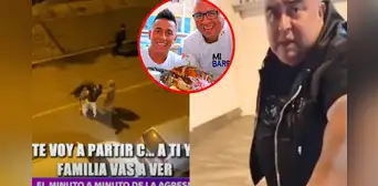 REVELAN imágenes INÉDITAS de la fuerte agresión que sufrió el reportero de 'Magaly TV' a manos del dueño de Mi Barrunto