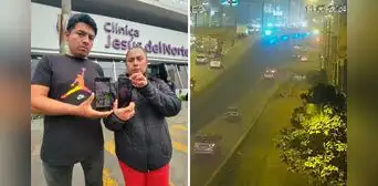 Mujer termina en UCI tras caer de bypass en Los Olivos: chocó contra patrullero que iba en persecución Mujer termina en UCI tras caer de bypass en Los Olivos: chocó contra patrullero que iba en persecución