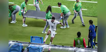 Bellingham perdió los papeles y reaccionó de manera agresiva tras perder al final de la Euro 2024