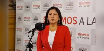 Congresista Kelly Portalatino aseguró que no se comunica ni protege al prófugo Vladimir Cerrón
