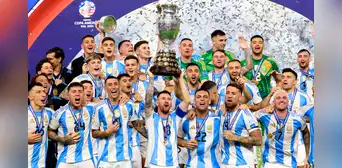 ¡Argentina es bicampeona de la Copa América! Venció 1-0 a Colombia con gol de Lautaro Martínez