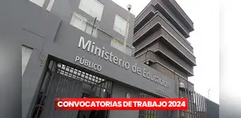 ¡Postula al Minedu y gana sueldos de hasta S/12.000! Conoce los requisitos y cómo postular ¡Postula al Minedu y gana sueldos de hasta S/12.000! Conoce los requisitos y cómo postular