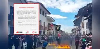 Minedu rechaza desfile escolar en el que alumnos marchan sobre fuego: "Es un riesgo para la vida" Minedu rechaza desfile escolar en el que alumnos marchan sobre fuego: "Es un riesgo para la vida"