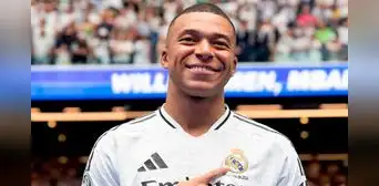 Kylian Mbappé fue presentado como nuevo jugador del Real Madrid: "Es un sueño y los sueños no se pagan" Kylian Mbappé fue presentado como nuevo jugador del Real Madrid: "Es un sueño y los sueños no se pagan"