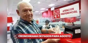Cronograma de pagos del Banco de la Nación, agosto 2024: consulta las fechas de cobro de sueldos y pensiones Cronograma de pagos del Banco de la Nación, agosto 2024: consulta las fechas de cobro de sueldos y pensiones