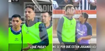 Filtran la tensa discusión entre Paolo Guerrero y 'Chicho' Salas durante el partido ante Alianza Lima Filtran la tensa discusión entre Paolo Guerrero y 'Chicho' Salas durante el partido ante Alianza Lima