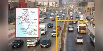 El MTC dispone de 6 nuevas rutas alternas a la Carretera Central debido al tráfico vehicular por Fiestas Patrias