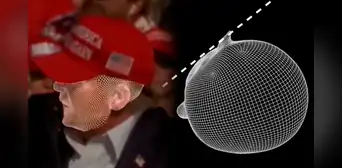 Video en 3D muestra cómo Donald Trump se salvó de morir segundos antes del disparo: bala iba a su cabeza Video en 3D muestra cómo Donald Trump se salvó de morir segundos antes del disparo: bala iba a su cabeza
