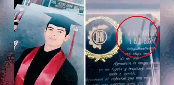 Estudiante dedica su título a Bad Bunny y su madre se molesta: “Ahora tengo que agradecerle que mi hijo se graduó” Estudiante dedica su título a Bad Bunny y su madre se molesta: “Ahora tengo que agradecerle que mi hijo se graduó”