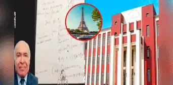 Docente de la UNI recuerda a alumno que fue a estudiar a Francia: "Todos los años me piden a uno igual" Docente de la UNI recuerda a alumno que fue a estudiar a Francia: "Todos los años me piden a uno igual"