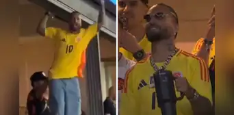 Maluma protagonista polémica con hinchas argentinos durante la final de la Copa América 2024