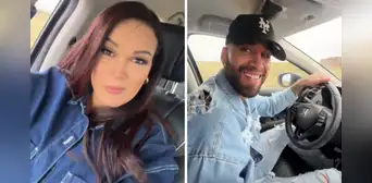 Angie Arizaga SORPRENDE a Jota Benz por su cumpleaños y se quiebra por el regalo que le dio: “Es por el embarazo”