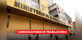 ¿Egresado universitario? Ministerio de Economía abre convocatoria con sueldos de hasta S/13.000 ¿Egresado universitario? Ministerio de Economía abre convocatoria con sueldos de hasta S/13.000