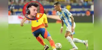 Exjugador chileno amenaza a Di María por su posible homenaje en Eliminatorias: “Me dan 11’ y lo fracturo” Exjugador chileno amenaza a Di María por su posible homenaje en Eliminatorias: “Me dan 11’ y lo fracturo”