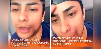 Joven se vuelve viral al confundir vasectomía con bichectomía: “Con razón estaba tan barato”