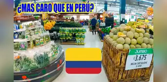Peruano visita supermercado en Colombia y compara precios de alimentos: "Definitivamente, Perú es más barato" Peruano visita supermercado en Colombia y compara precios de alimentos: "Definitivamente, Perú es más barato"