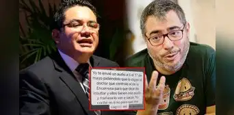 Marco Sifuentes: revelan que ministro del Interior sí envió mensaje a un agente PNP para seguir a periodista Marco Sifuentes: revelan que ministro del Interior sí envió mensaje a un agente PNP para seguir a periodista