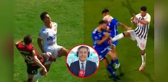 Exárbitro FIFA y su firme explicación de la roja a Calcaterra y amarilla a Carlos Zambrano Exárbitro FIFA y su firme explicación de la roja a Calcaterra y amarilla a Carlos Zambrano