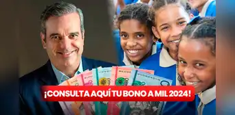 Bono a Mil 2024 de Luis Abinader: consulta AQUÍ con cédula si te depositaran los RD$1.000 del MINERD Bono a Mil 2024 de Luis Abinader: consulta AQUÍ con cédula si te depositaran los RD$1.000 del MINERD