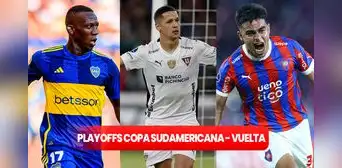Copa Sudamericana 2024: fixture de los partidos de vuelta por el repechaje a octavos de final