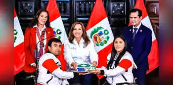 Dina Boluarte llama "deportistas especiales" a atletas paralímpicos pese a que término es despectivo