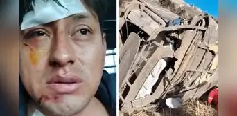 Bryan Blancas de la Orquesta Antología del Folklore intentó rescatar a sus amigos tras accidente: Lloré y grité Bryan Blancas de la Orquesta Antología del Folklore intentó rescatar a sus amigos tras accidente: Lloré y grité