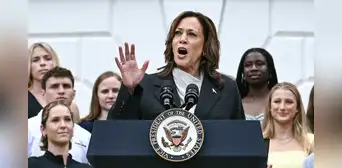 Kamala Harris arranca su campaña presidencial contra Trump tras apoyo de la mayoría de delegados demócratas