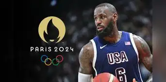 El legendario LeBron James será el abanderado masculino de Estados Unidos en la inauguración de París 2024
