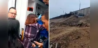 Escolar cae de acantilado de la Costa Verde durante desfile por Fiestas Patrias en el Callao y queda herido Escolar cae de acantilado de la Costa Verde durante desfile por Fiestas Patrias en el Callao y queda herido
