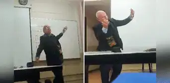 Profesor de Ingeniería Civil de la UNI se viraliza por su peculiar forma de enseñar: “Es un crack” Profesor de Ingeniería Civil de la UNI se viraliza por su peculiar forma de enseñar: “Es un crack”