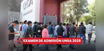Examen ordinario UNSA I y II Fase 2025: ¿cuántas vacantes ofrece por carrera y desde cuándo pueden inscribirse?