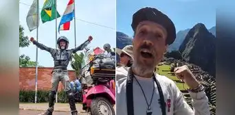 Mexicano que recorre América Latina en su moto quedó maravillado con el Perú: “Hay muchos países que lo envidian” Mexicano que recorre América Latina en su moto quedó maravillado con el Perú: “Hay muchos países que lo envidian”