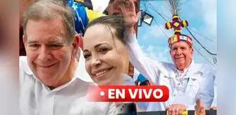 Cierre de campaña en Venezuela EN VIVO: imágenes y videos del recorrido de Edmundo González y María Corina Machado