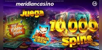 Gana a lo grande con las Spins Revolution de Meridian Casino